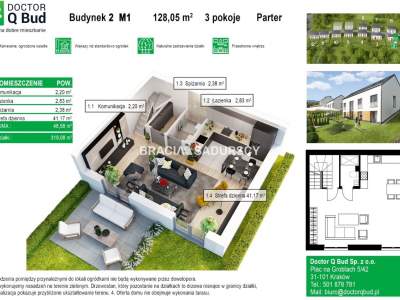         Domy na Sprzedaż, Zabierzów, Aleja Jurajska | 128 mkw