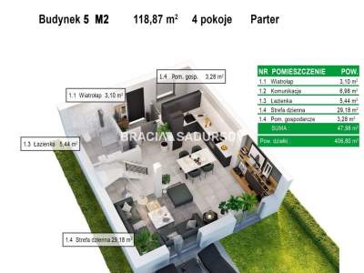         Casas para Alquilar, Zabierzów, Aleja Jurajska | 118 mkw