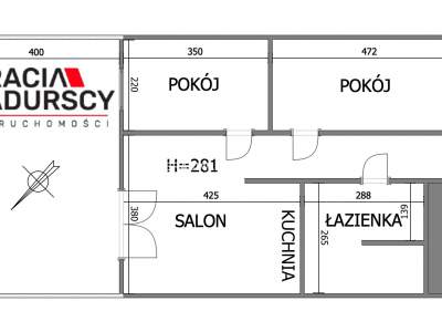         Apartamentos para Alquilar, Kraków, Opatkowicka | 44 mkw