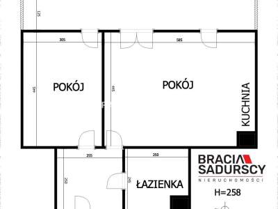         Apartamentos para Alquilar, Kraków, Mała Góra | 52 mkw