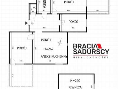         Flats for Sale, Kraków, Nadrzeczna | 62 mkw