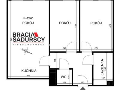         Квартиры для Продажа, Kraków, Podskale | 58 mkw