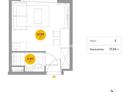         Apartamentos para Alquilar, Kraków, Wita Stwosza | 17 mkw