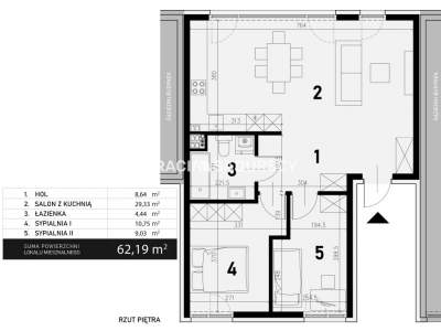         Apartamentos para Alquilar, Kraków, Jasnogórska  | 62 mkw