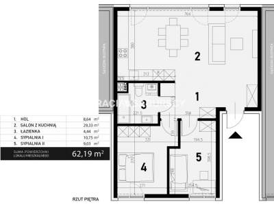         Apartamentos para Alquilar, Kraków, Jasnogórska  | 62 mkw