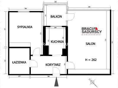         Wohnungen zum Kaufen, Kraków, Dobrego Pasterza | 44 mkw