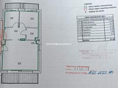         Apartamentos para Alquilar, Kraków, Tarnobrzeska | 47 mkw