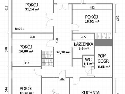         Apartamentos para Alquilar, Kraków, Św.bronisławy | 143 mkw