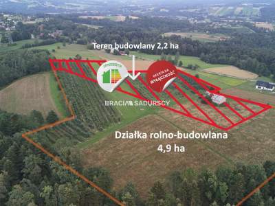         Działki na Sprzedaż, Łapanów, Wolica | 49000 mkw