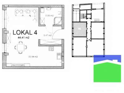         Квартиры для Продажа, Pabianicki, Warszawska | 44 mkw