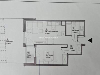         Apartamentos para Alquilar, Kraków, Półłanki | 41 mkw