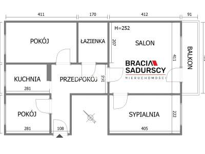         Квартиры для Продажа, Kraków, Os. Piastów | 56 mkw