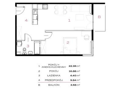         Apartamentos para Alquilar, Kraków, 29 Listopada - Okolice | 53 mkw