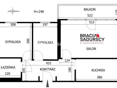         Apartamentos para Alquilar, Kraków, Marii Bobrzeckiej | 48 mkw