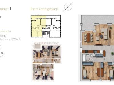         Flats for Sale, Wieliczka (Gw), Dębowa | 85 mkw