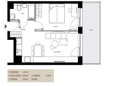         Apartamentos para Alquilar, Kraków, Wadowicka | 40 mkw