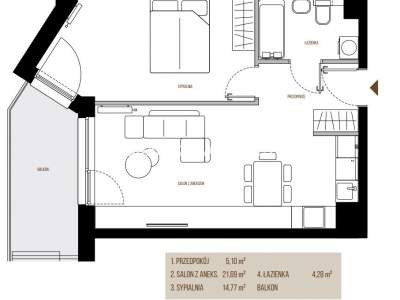         Flats for Sale, Kraków, Wadowicka | 45 mkw