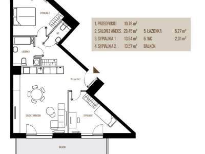         Квартиры для Продажа, Kraków, Wadowicka | 73 mkw