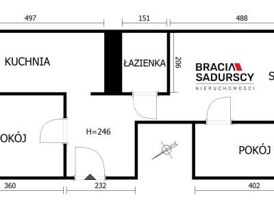         Квартиры для Продажа, Kraków, Litewska | 54 mkw