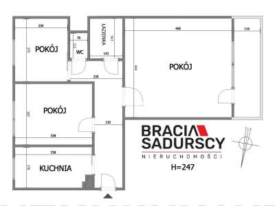         Wohnungen zum Kaufen, Kraków, Piastów | 52 mkw