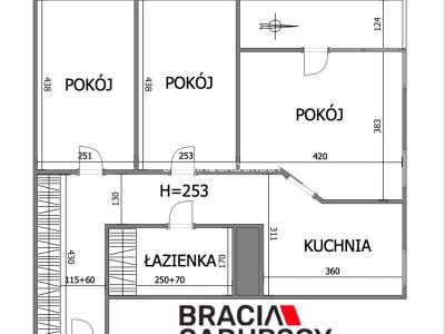         Flats for Sale, Kraków, Prof. Michała Bobrzyńskiego | 62 mkw