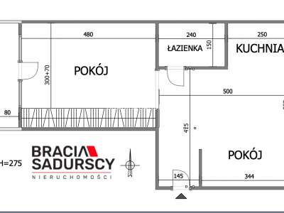         Квартиры для Продажа, Kraków, Zaułek Wileński | 46 mkw