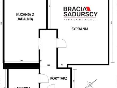         Flats for Sale, Kraków, Krasińskiego | 53 mkw