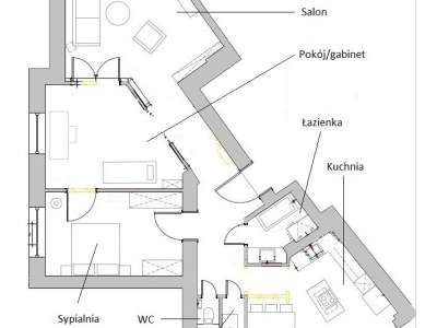         Apartamentos para Alquilar, Kraków, Henryka Sienkiewicza | 95.48 mkw