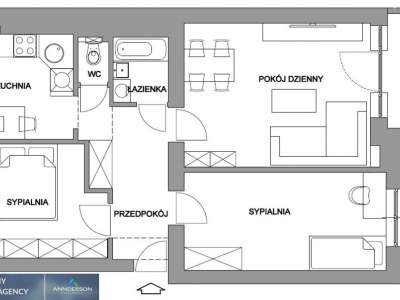         Flats for Sale, Kraków, Lucjana Rydla | 60 mkw