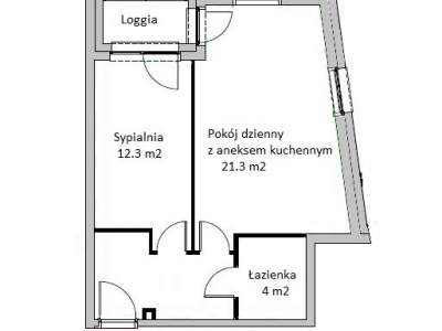                                     Mieszkania na Sprzedaż  Kraków
                                     | 46.76 mkw