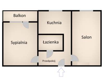         Flats for Sale, Kraków, Macieja Miechowity | 49.64 mkw