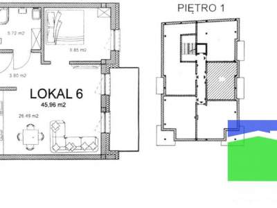         Wohnungen zum Kaufen, Pabianicki, Warszawska | 45 mkw