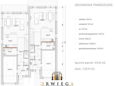                                     House for Sale  Gorzów Wielkopolski
                                     | 129.9 mkw