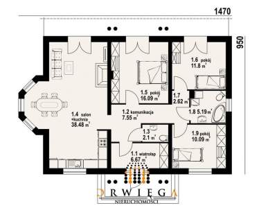                                     Casas para Alquilar  Gorzów Wielkopolski
                                     | 101.4 mkw