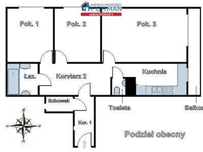         Apartamentos para Alquilar, Poznań, Bogusławskiego | 71 mkw