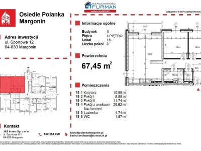                                     Flats for Sale  Margonin
                                     | 67 mkw