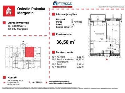                                     Wohnungen zum Kaufen  Margonin
                                     | 36 mkw