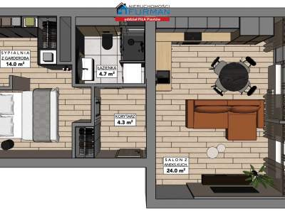                                     Apartamentos para Alquilar  Piła
                                     | 47 mkw