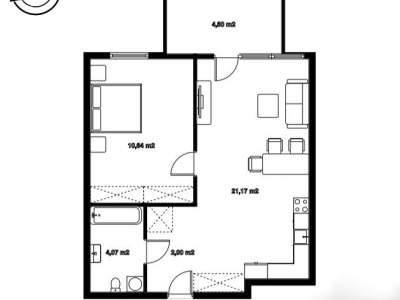         Mieszkania na Sprzedaż, Gdańsk, Siennicka | 37.88 mkw