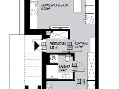         Apartamentos para Alquilar, Powiat Gdański, Poziomkowa | 40.24 mkw