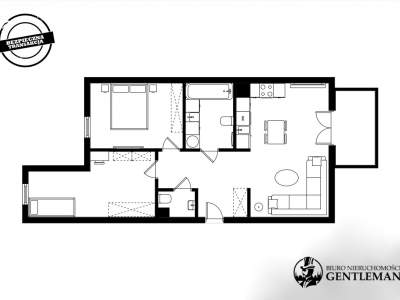         Apartamentos para Alquilar, Powiat Gdański, Bajki | 60.32 mkw