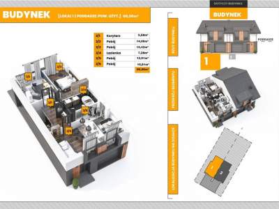         Casas para Alquilar, Reda, Jaśminowa | 129.05 mkw