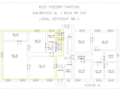         Gewerbeimmobilien zum Kaufen, Wałbrzych, 1 Maja | 529.07 mkw