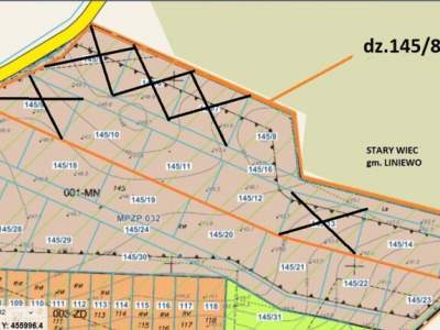                                     Działki na Sprzedaż  Stary Wiec
                                     | 1044 mkw