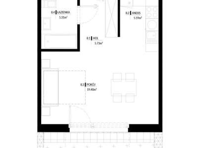         Квартиры для Продажа, Siedlce, Nowy Świat | 35.62 mkw