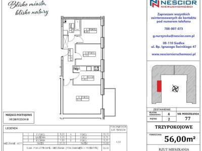                                     Apartamentos para Alquilar  Siedlce
                                     | 56 mkw