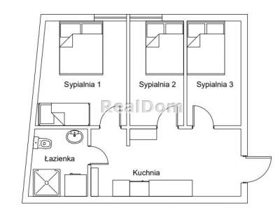         Apartamentos para Alquilar, Kraków, Hetmana Żółkiewskiego | 41 mkw