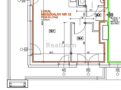         Apartamentos para Alquilar, Kraków, Sosnowiecka | 31 mkw