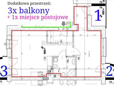         Flats for Sale, Kraków, Królowej Jadwigi | 51 mkw