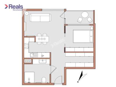         Apartamentos para Alquilar, Warszawa, Al. Rzeczypospolitej | 54.58 mkw